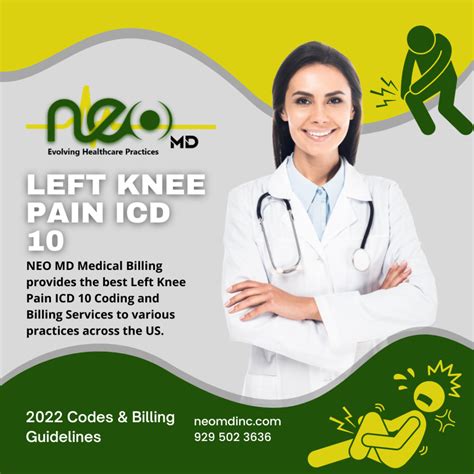 left knee pain icd 10